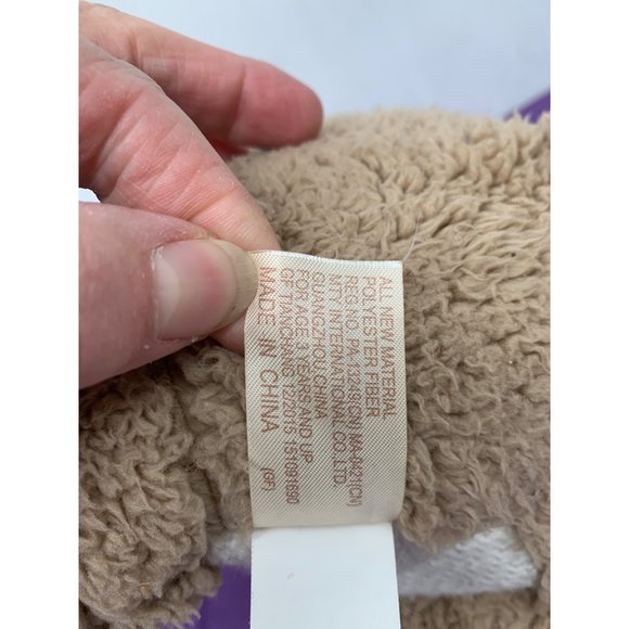 Dandy Brown Bear Love Mom Embroidered Knit Accent Pink Bow 2015 - Picture 9 of 12